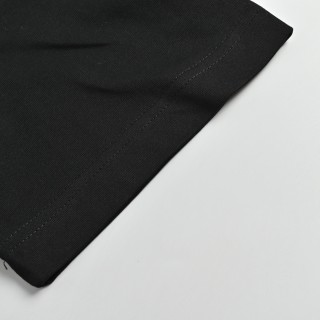 Essentials Black Embroidered Logo T-Shirt view 9