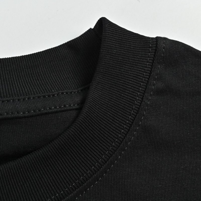 Essentials Black Embroidered Logo T-Shirt view