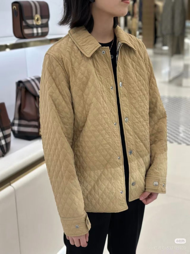 Quilted Shirt Jacket Cream view