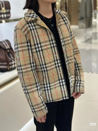 Quilted Shirt Jacket Cream view 4