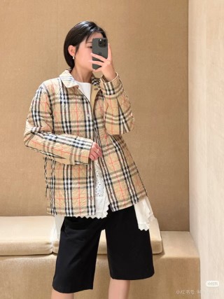 Quilted Shirt Jacket Cream view 8