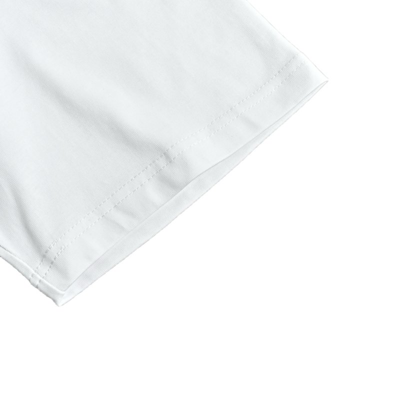 Colorful Graphic Logo White Short Sleeve T-Shirt view