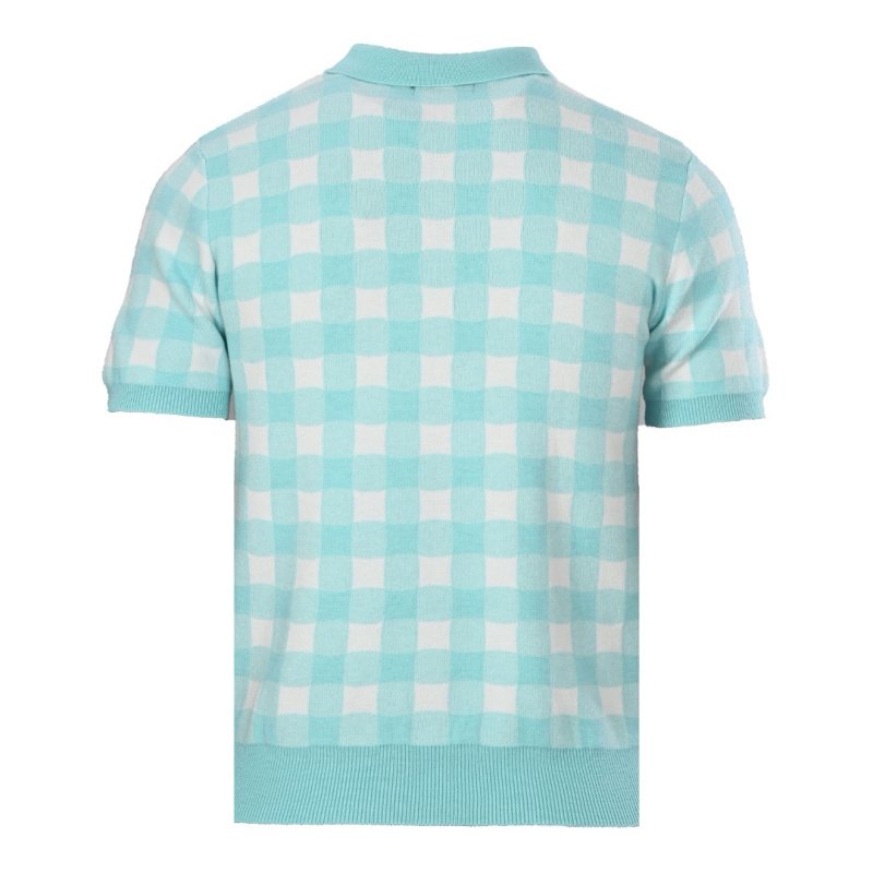 Ralph Lauren Mint Gingham Polo Shirt view