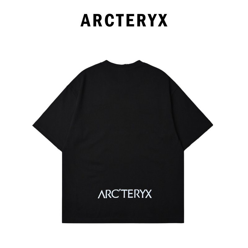 Arc'teryx Black Logo Short Sleeve T-Shirt view