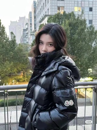 Moncler Black Puffer Down Jacket view 8