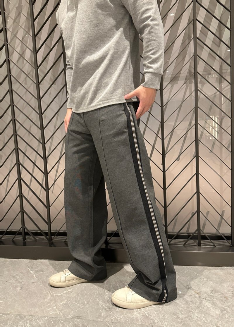 Essentials Fear of God Charcoal Straight Leg Track Pants