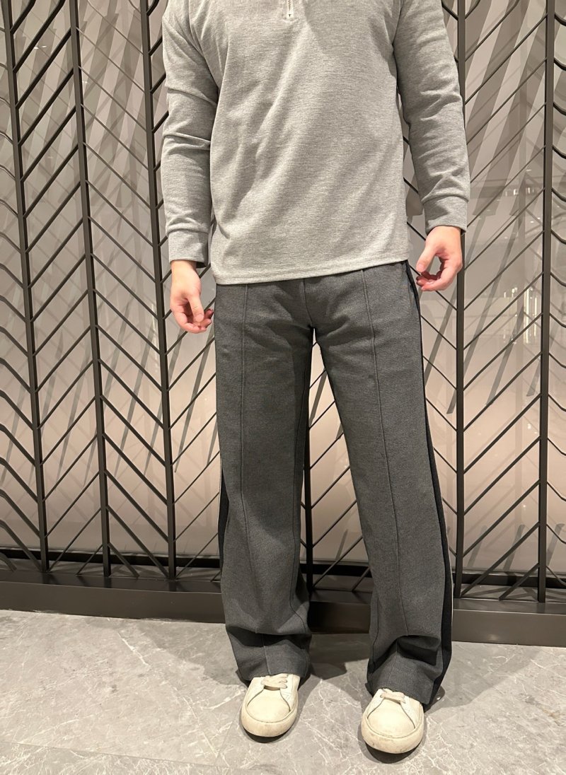 Essentials Fear of God Charcoal Straight Leg Track Pants view