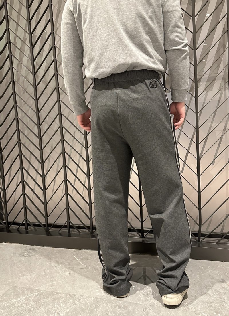 Essentials Fear of God Charcoal Straight Leg Track Pants view