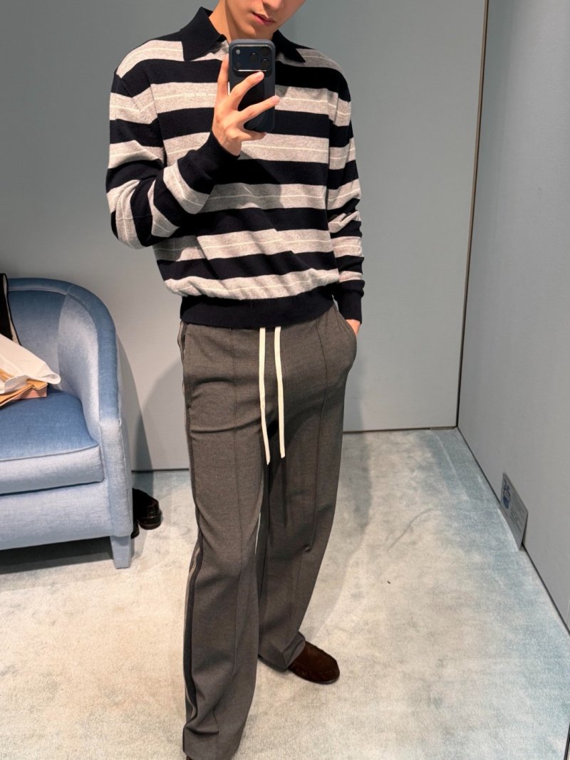 Essentials Fear of God Charcoal Straight Leg Track Pants view