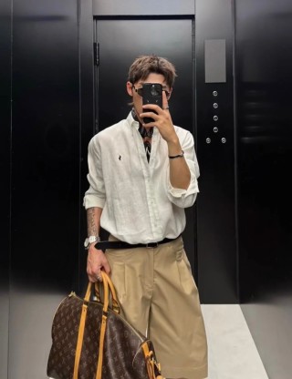 Ralph Lauren White Oxford Button-Down Dress Shirt view 2