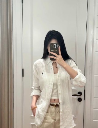 Ralph Lauren White Oxford Button-Down Dress Shirt view 8