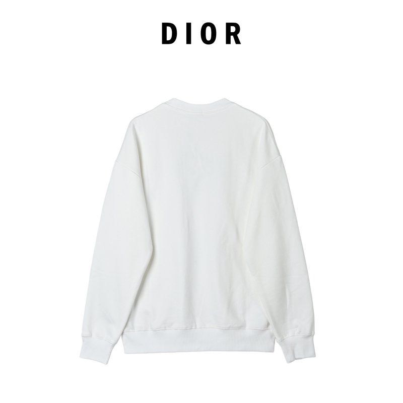 White Oversized Hoodie with Graphic Print view
