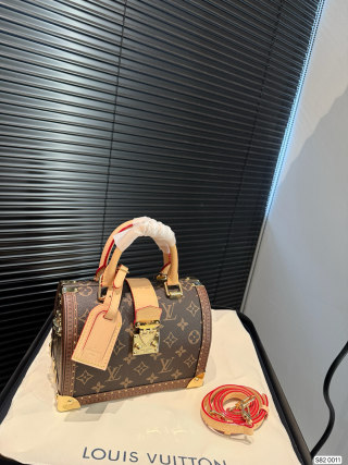 Louis Vuitton Speedy 25 Trunk Monogram Handbag view 3