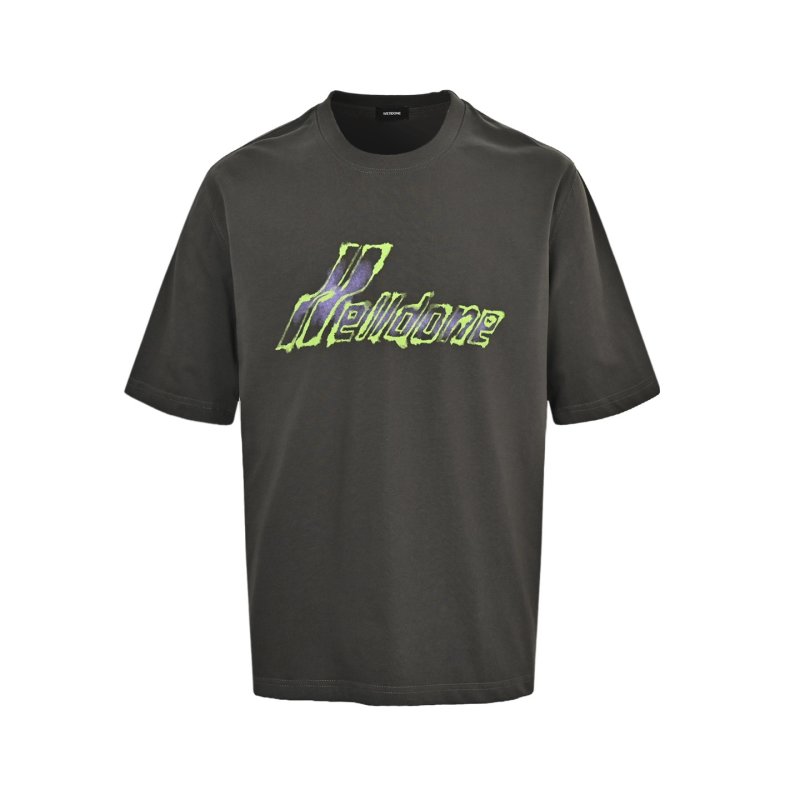 Black Neon Graphic Oversized T-Shirt view