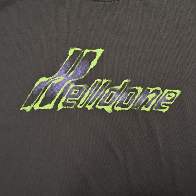 Black Neon Graphic Oversized T-Shirt view