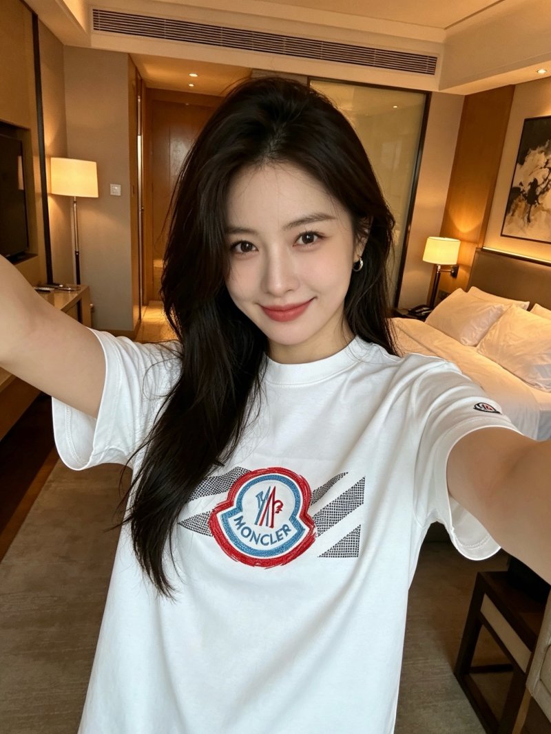 Moncler Logo White T-Shirt
