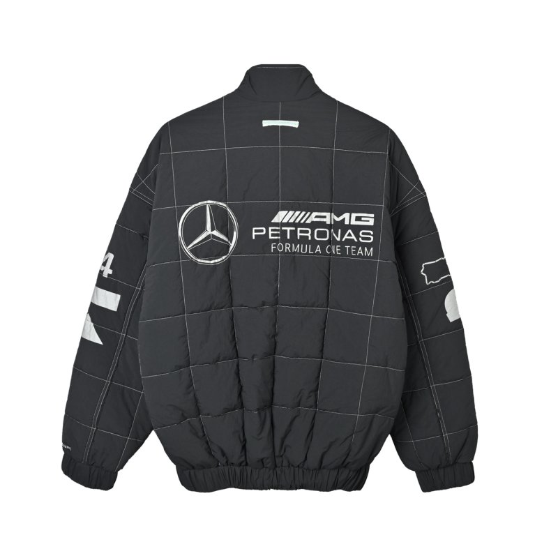 Adidas Black Quilted Puffer Jacket view