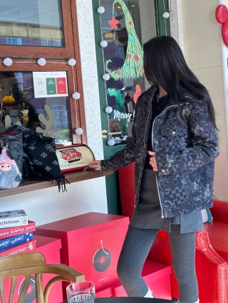 Gucci GG Monogram Black Down Puffer Jacket view 9
