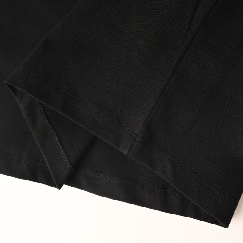 Celine Black Long Sleeve Embroidered Logo T-Shirt view