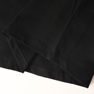 Celine Black Long Sleeve Embroidered Logo T-Shirt view 5