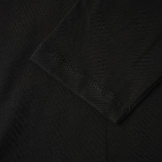 Celine Black Long Sleeve Embroidered Logo T-Shirt view 8