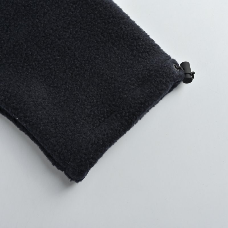Miu Miu Black Zip-Up Oversized Jacket view