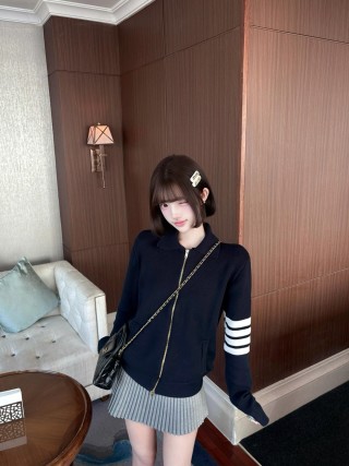 Essentials Black Zip Hoodie with White Stripe Detail view 4