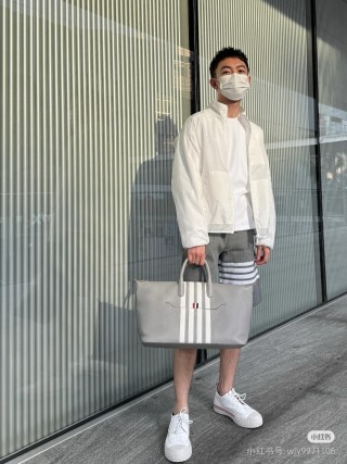 Adidas White Windbreaker Jacket view 2