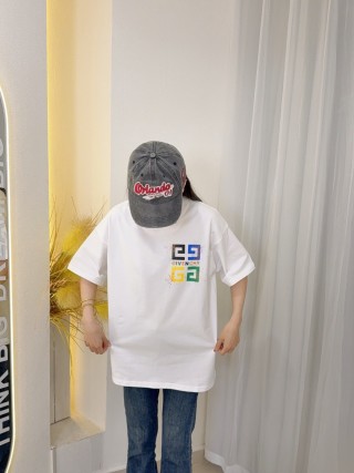Givenchy Colorblock Logo White T-Shirt view 8