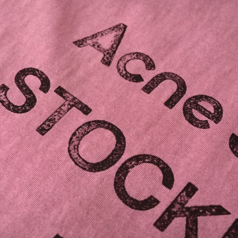 Acne Studios Stockholm 1996 Pink T-Shirt view