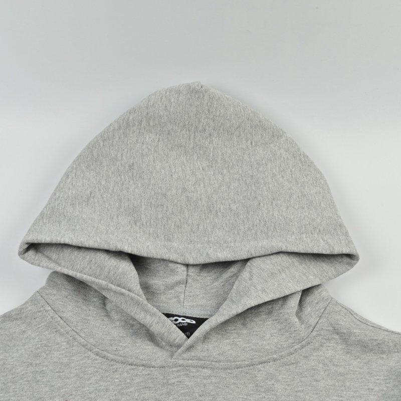 Oversized Graphic Hoodie Grey with Colorful Print view