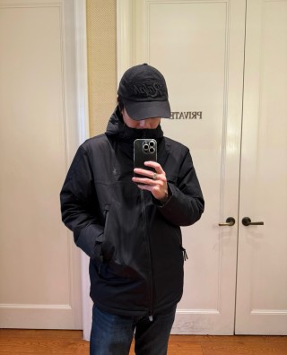 Ralph Lauren Black Puffer Jacket view 3