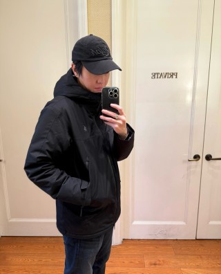 Ralph Lauren Black Puffer Jacket view 4
