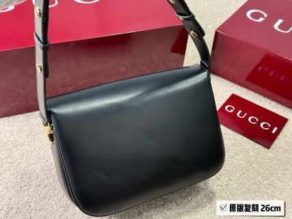 Gucci 1955 Horsebit Shoulder Bag Black view 9