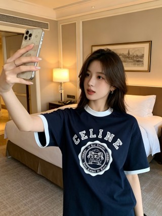 Black Oversized Graphic Logo T-Shirt with White Circle Emblem view 5