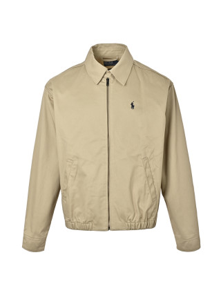 Polo Ralph Lauren Pony Embroidered Harrington Jacket Khaki view 3
