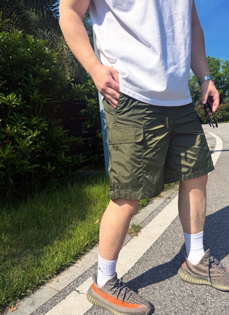 Olive Camo Technical Shorts view