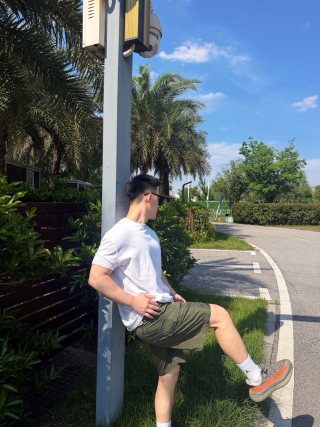 Olive Camo Technical Shorts view 6