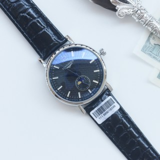 Longines Master Collection Moon Phase Silver Dial Men's Watch view 3