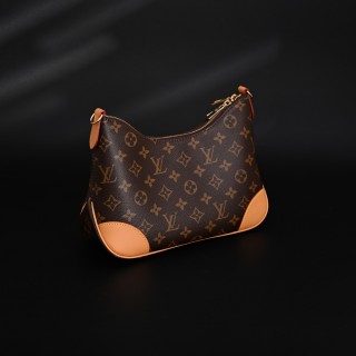 Louis Vuitton Boulogne Monogram Canvas Shoulder Bag view 1