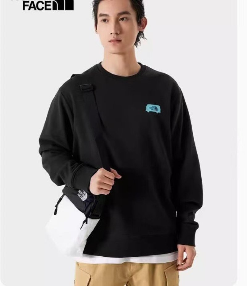 The North Face Black Logo Crewneck Sweatshirt