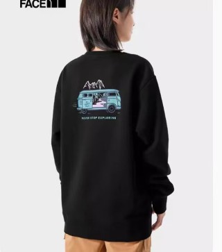 The North Face Black Logo Crewneck Sweatshirt view 2