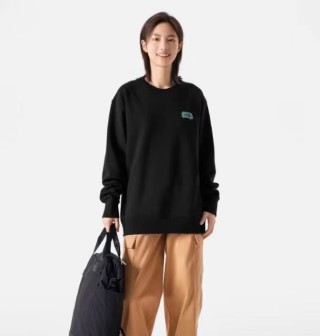 The North Face Black Logo Crewneck Sweatshirt view 6