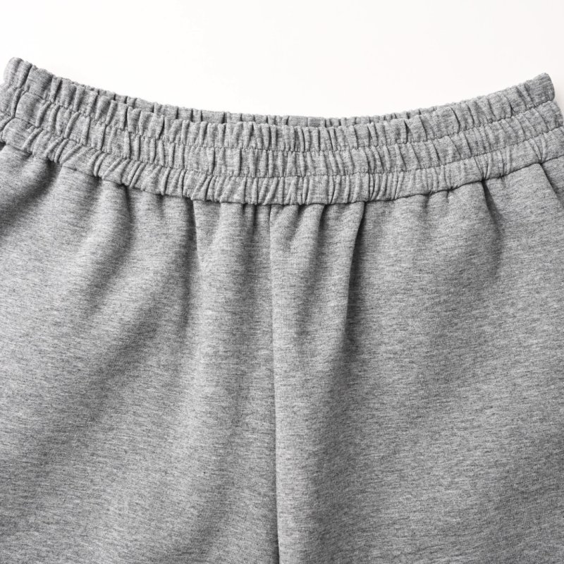 Grey Essentials Shorts – Premium Comfort Fit view