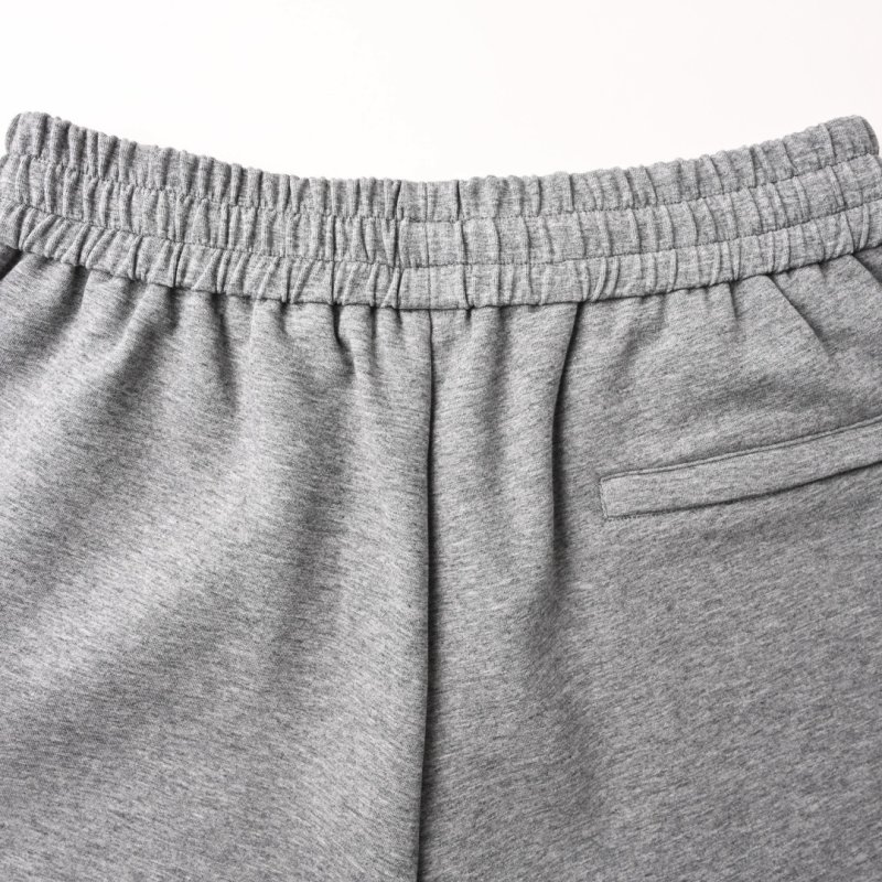 Grey Essentials Shorts – Premium Comfort Fit view