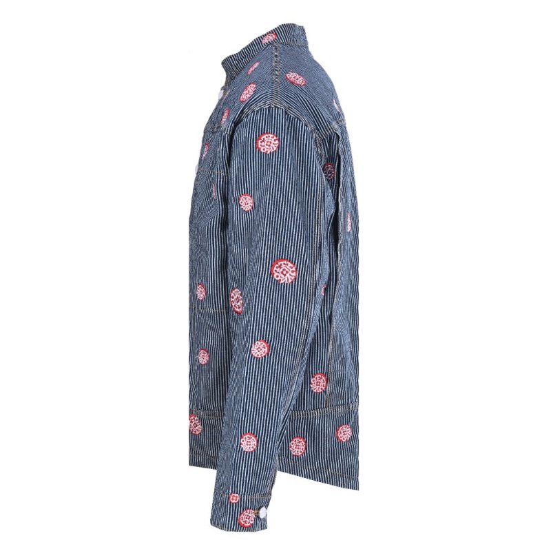 Floral Striped Shirt & Pants Co-ord Set - Grey view