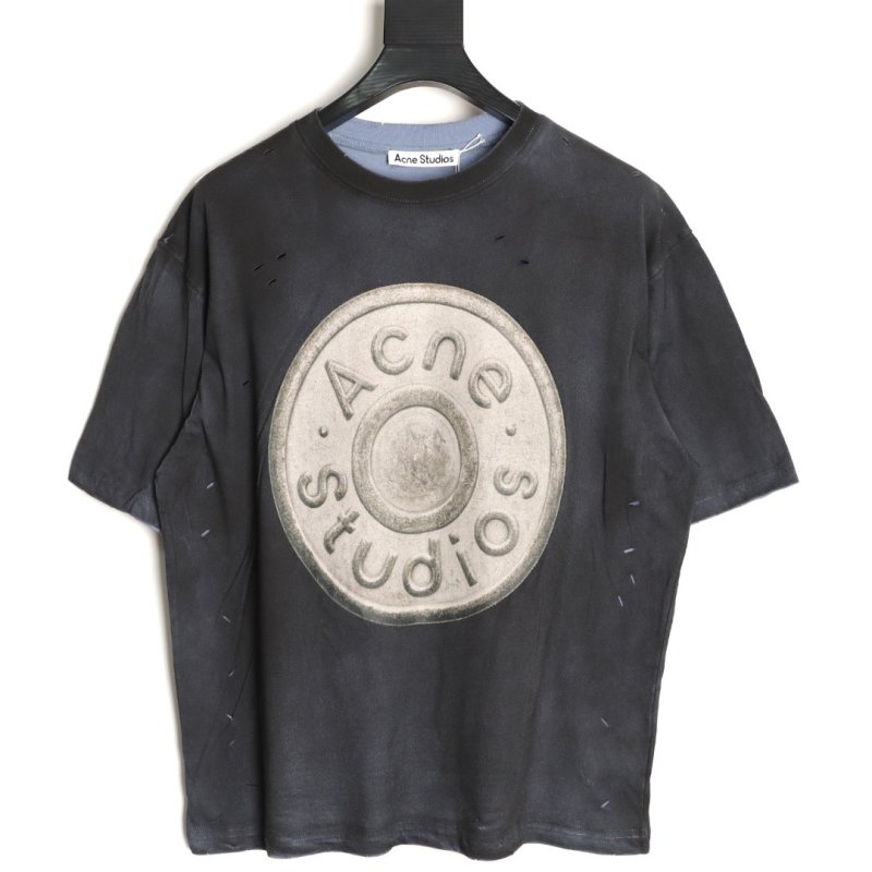 Acne Studios Oversized Black Graphic T-Shirt view