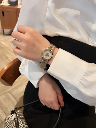 Gucci G-Timeless Two-Tone Watch with Cream Dial view 2