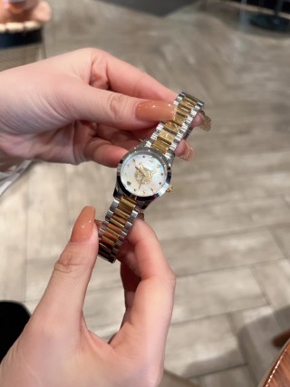 Gucci G-Timeless Two-Tone Watch with Cream Dial view 6