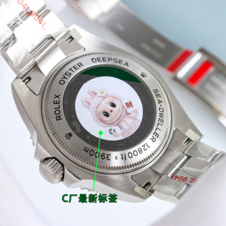Rolex Deepsea Sea-Dweller 44mm Stainless Steel Watch view 9